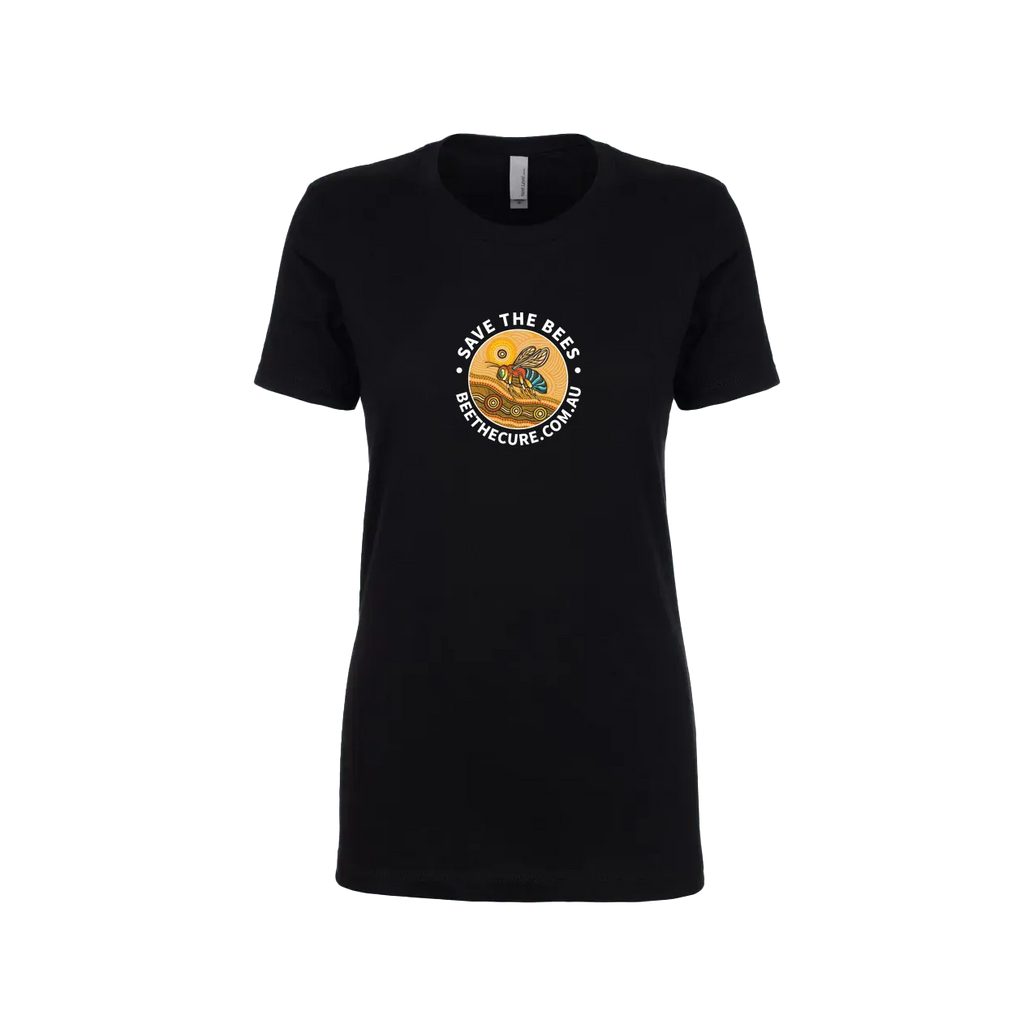 Black front flat lay