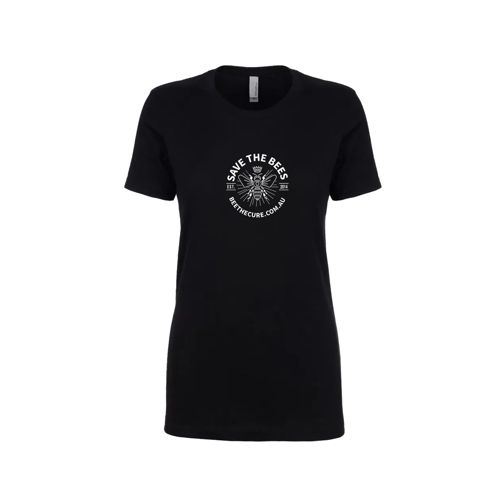 Black front flat lay