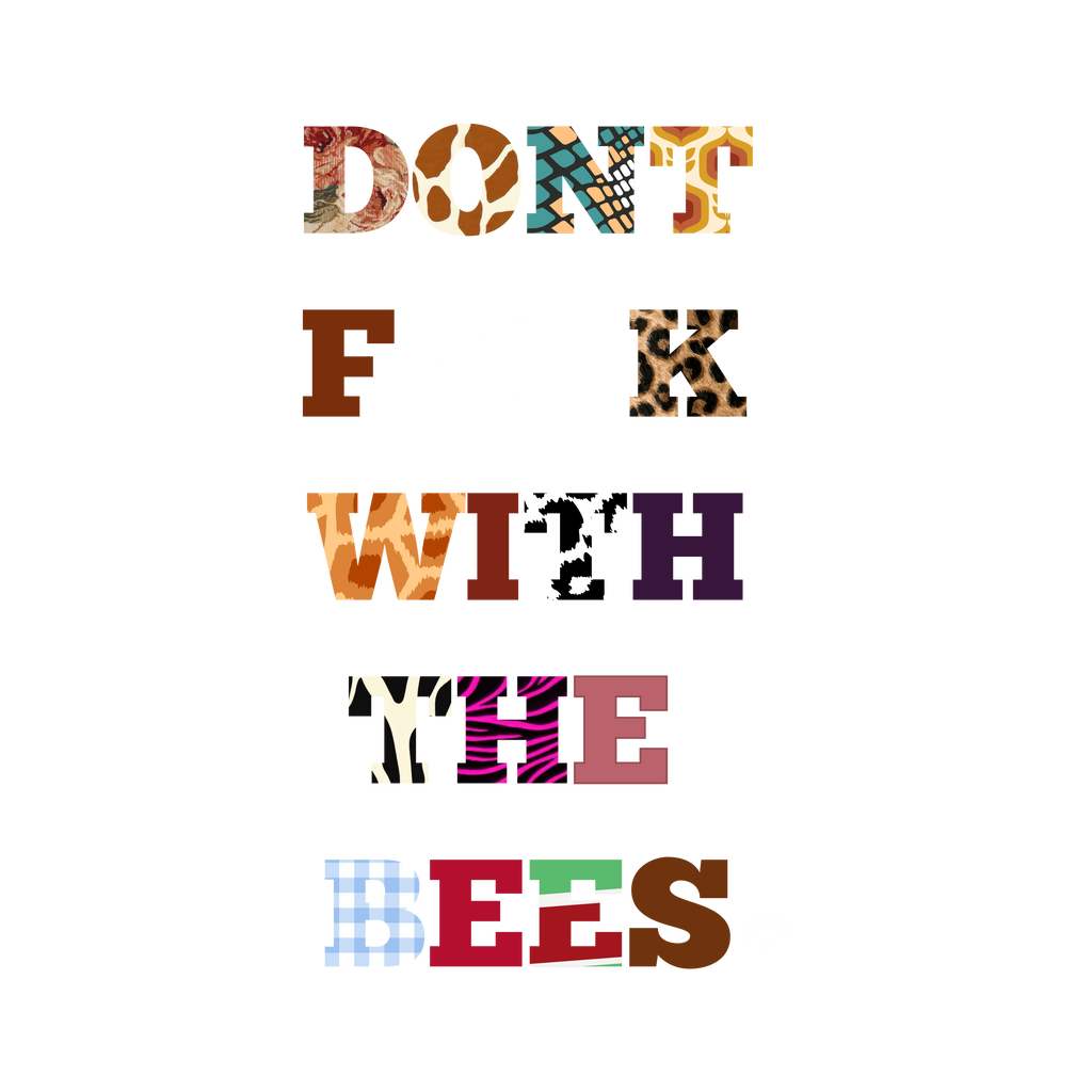 Don't F*@K with the Bees - Black T-Shirt | Womens