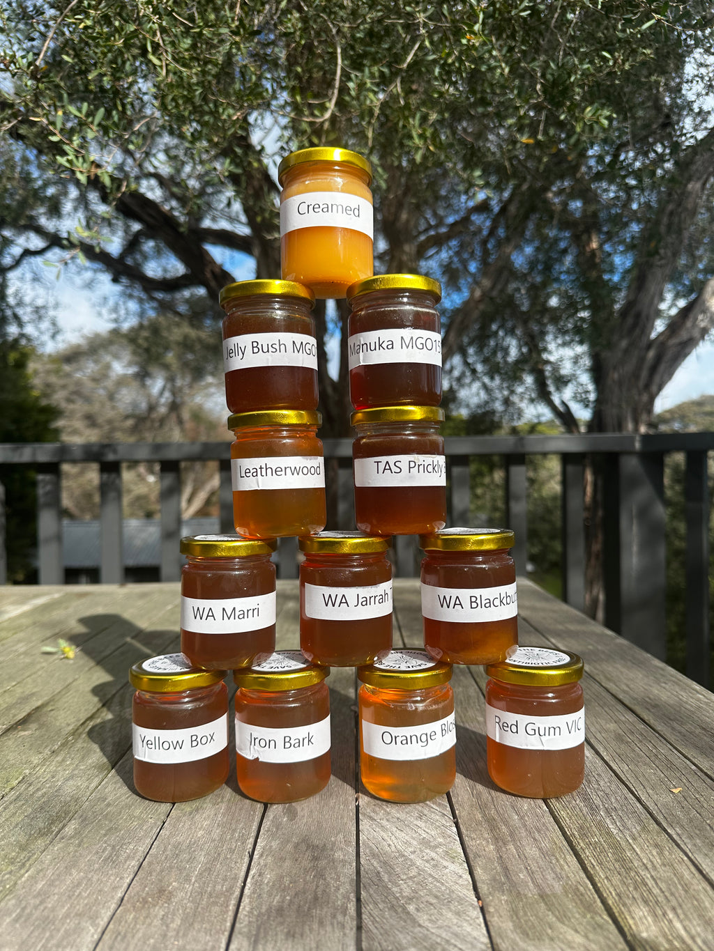 Selection of Australia’s most Pristine Honey